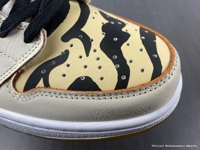 Official Maikesneakers Tiger DH6932-100 Low the Air Jordan 1 OG of Year 0815